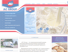 Tablet Screenshot of jlc-group.com